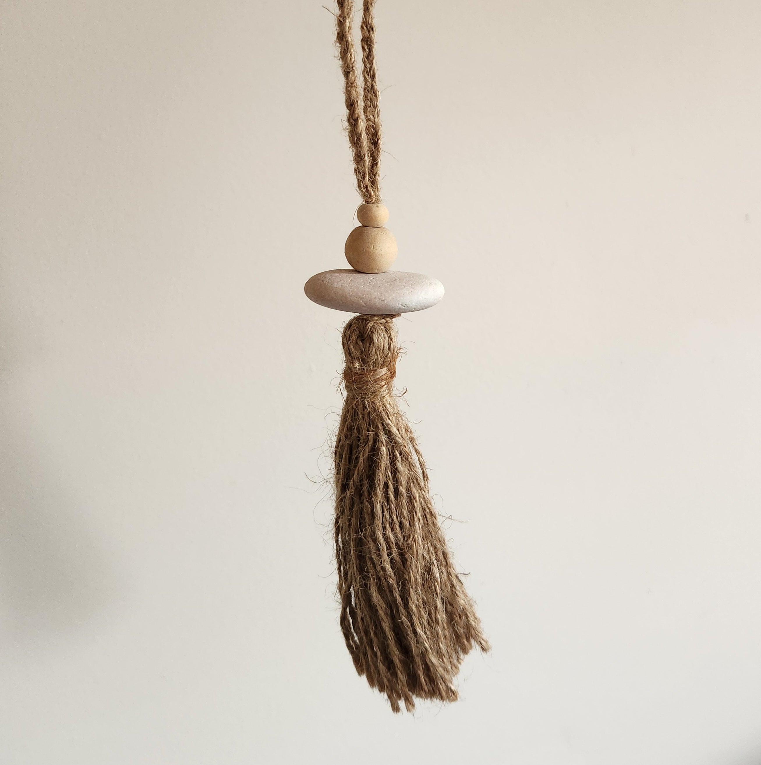 NATURAL STONE CHARM - GREY