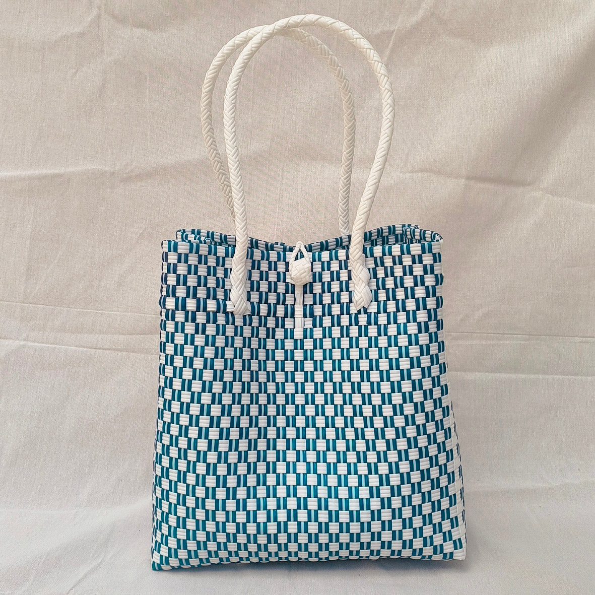 Aitutaki Tote – Coastal Blue Eco Bag from Oceania Collection