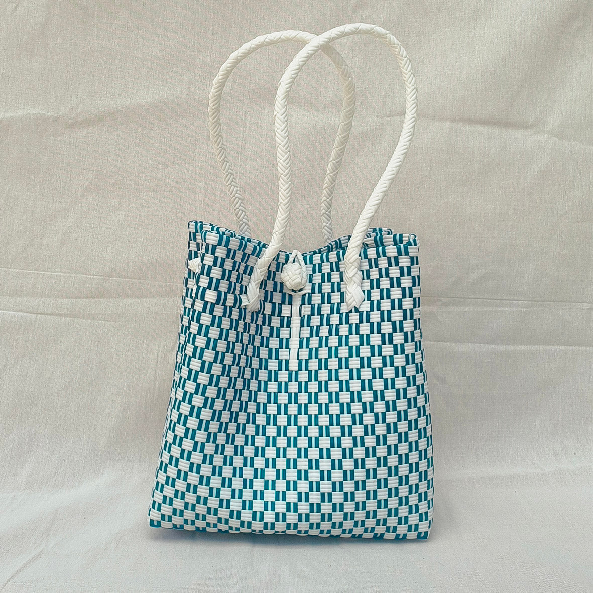 Aitutaki Tote – Coastal Blue Eco Bag from Oceania Collection