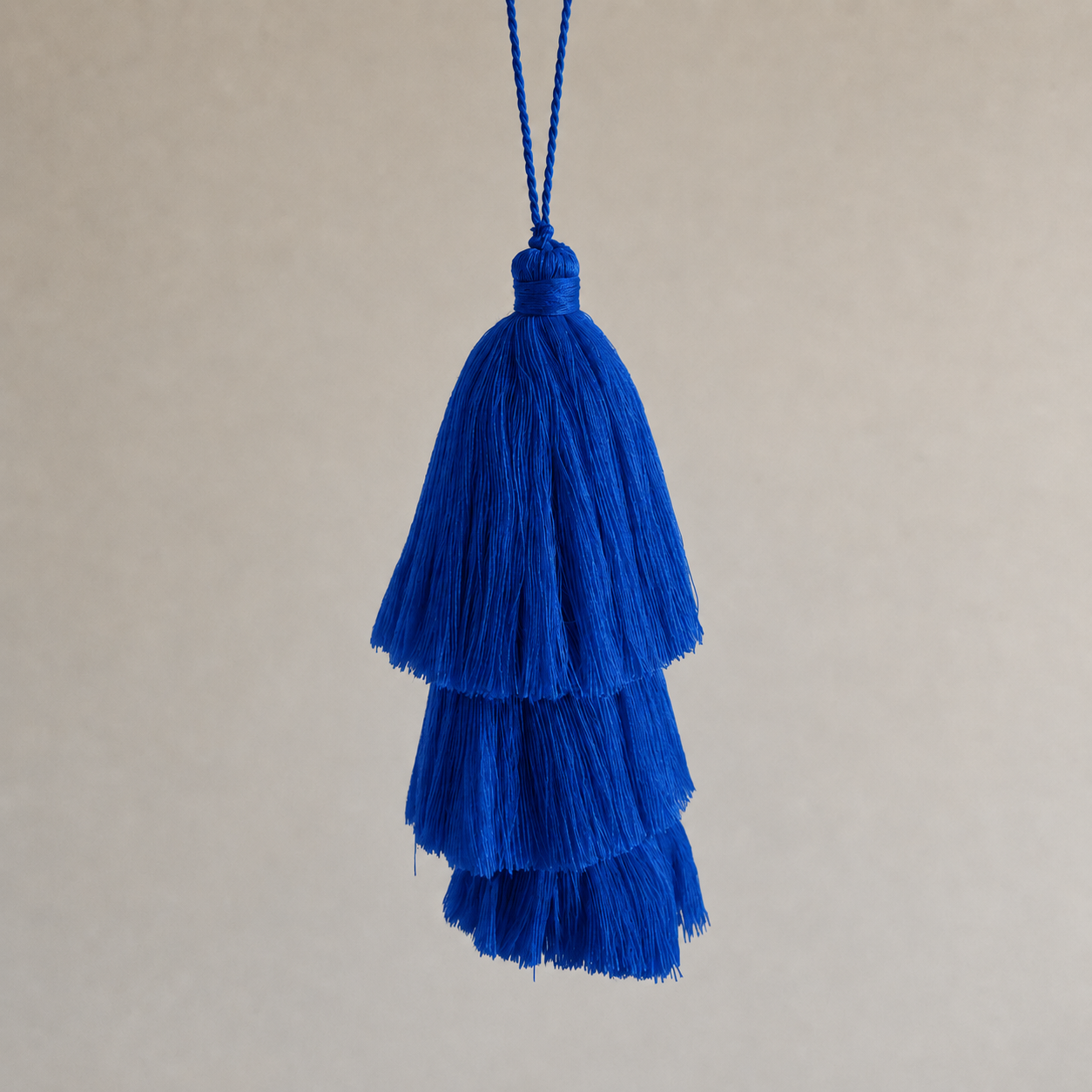 Cobalt Totem – Triple Tier Tassel