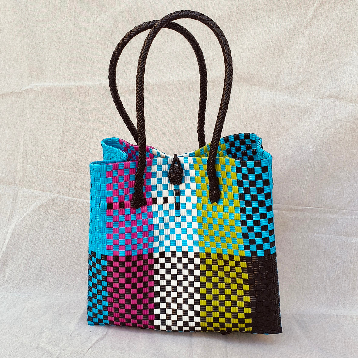 Franjipani Tote – Colorburst Recycled Plastic Bag