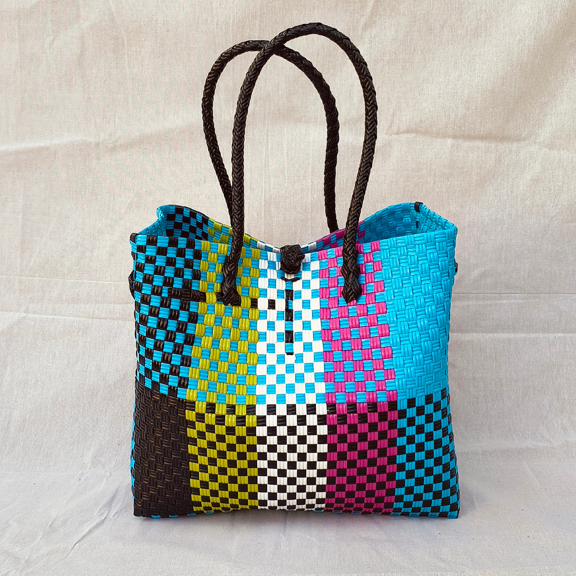 Franjipani Tote – Colorburst Recycled Plastic Bag
