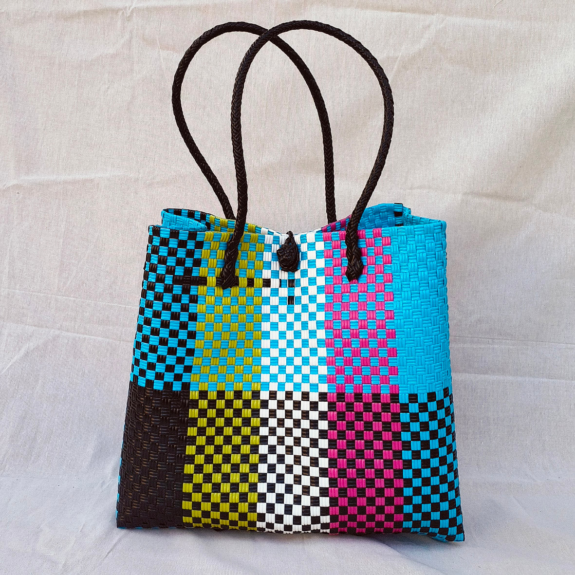 Franjipani Tote – Colorburst Recycled Plastic Bag