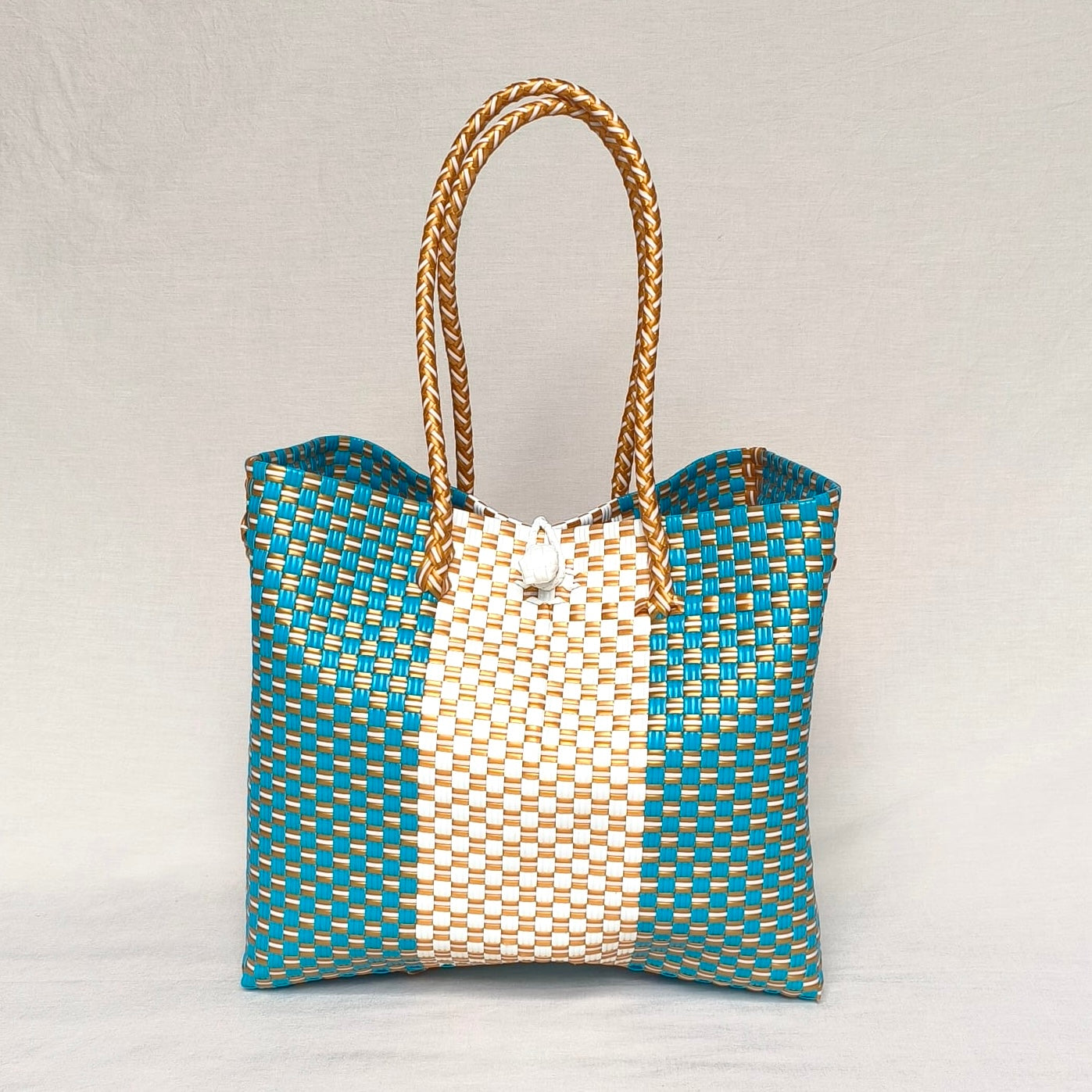 Opaline Tote – Recycled Turtle Tote from Pastel Collection