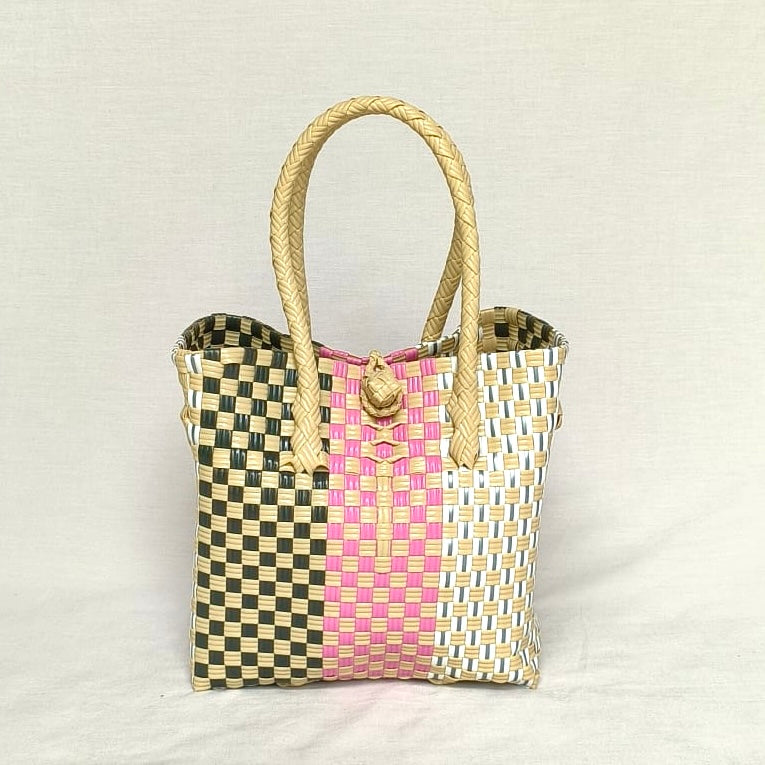 Manuka Rose Tote – Recycled Turtle Tote from Pastel Collection