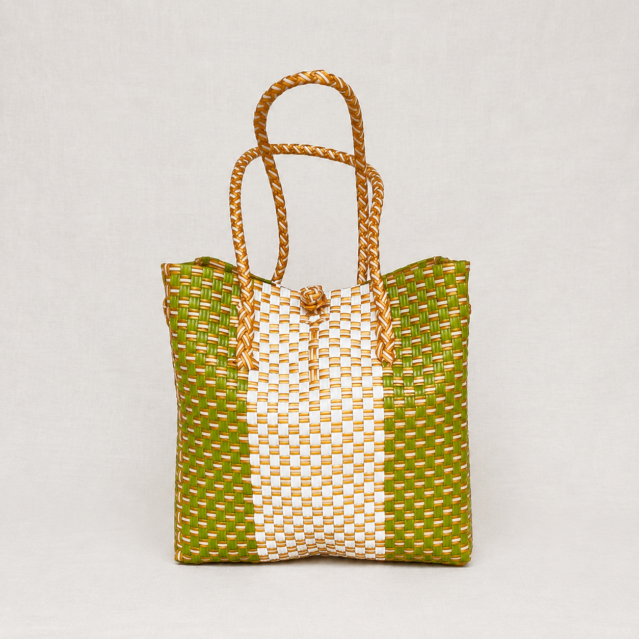 Olive Grove – Chic Collection Woven Tote