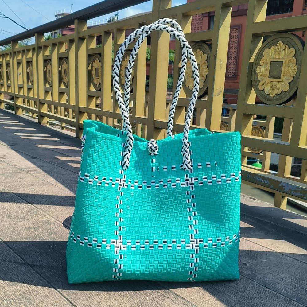 Tic Tak Teal - Sleek, fashion-focused, and tied to oceanfront elegance from Oceania collection