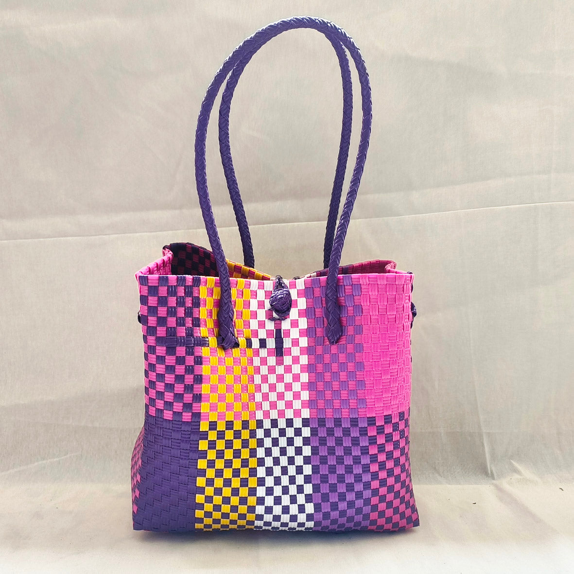 Saltwater Taffy Tote – Pink & Purple Recycled Bag from Zest Collection