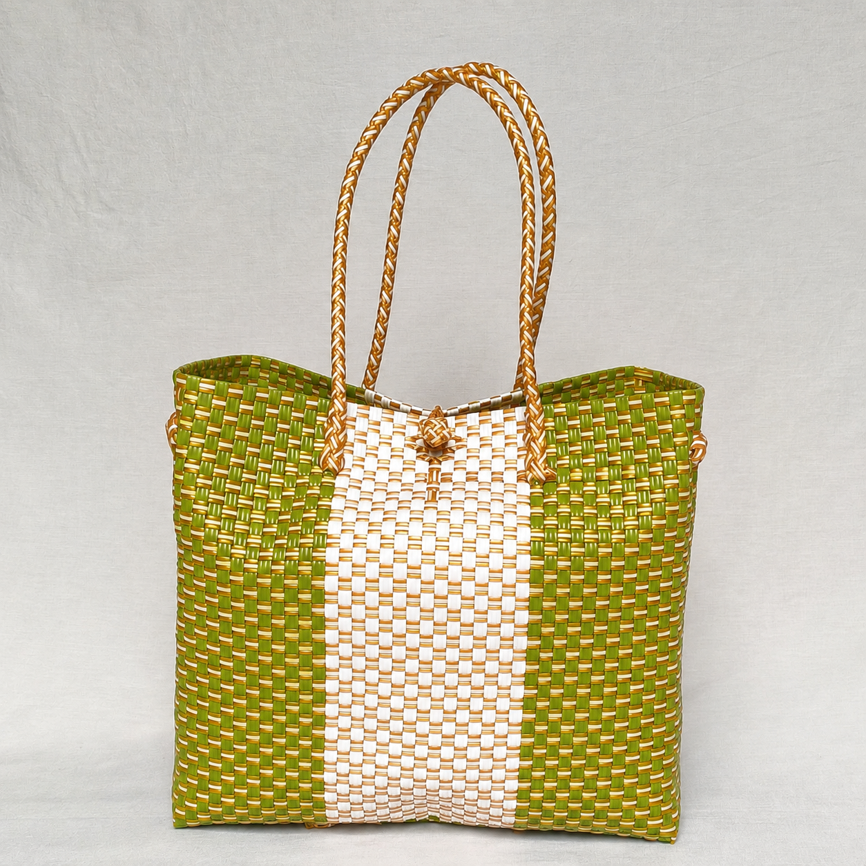 Olive Grove – Chic Collection Woven Tote