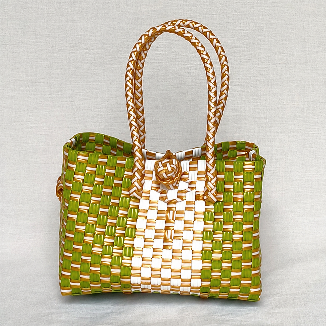 Olive Grove – Chic Collection Woven Tote