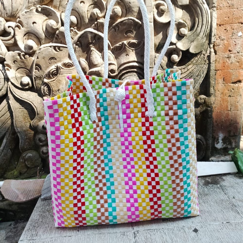 Cosmic Waterfall – Tropical Stripes  from the Turtle Tote Zest Collection