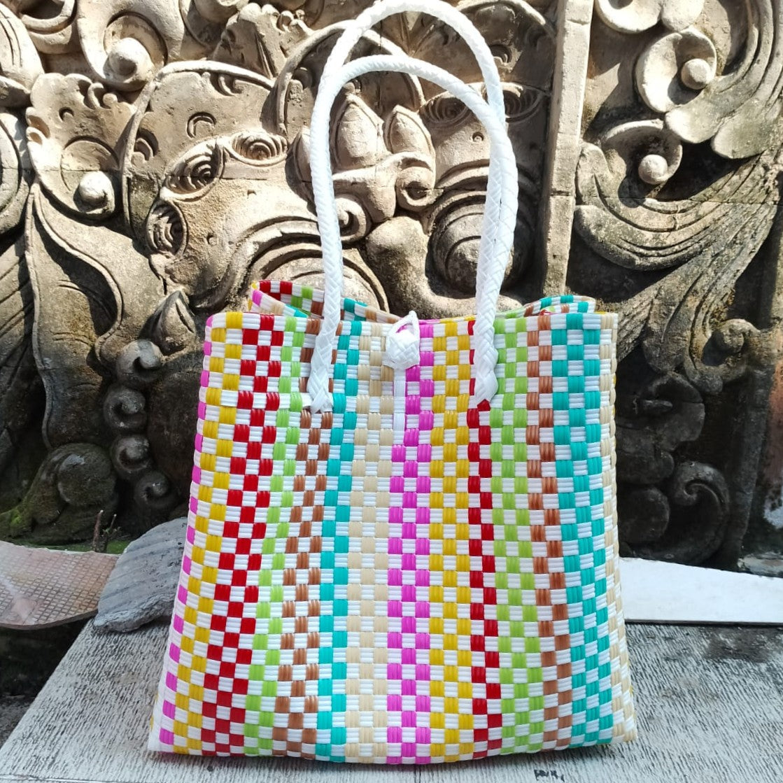 Cosmic Waterfall – Tropical Stripes  from the Turtle Tote Zest Collection