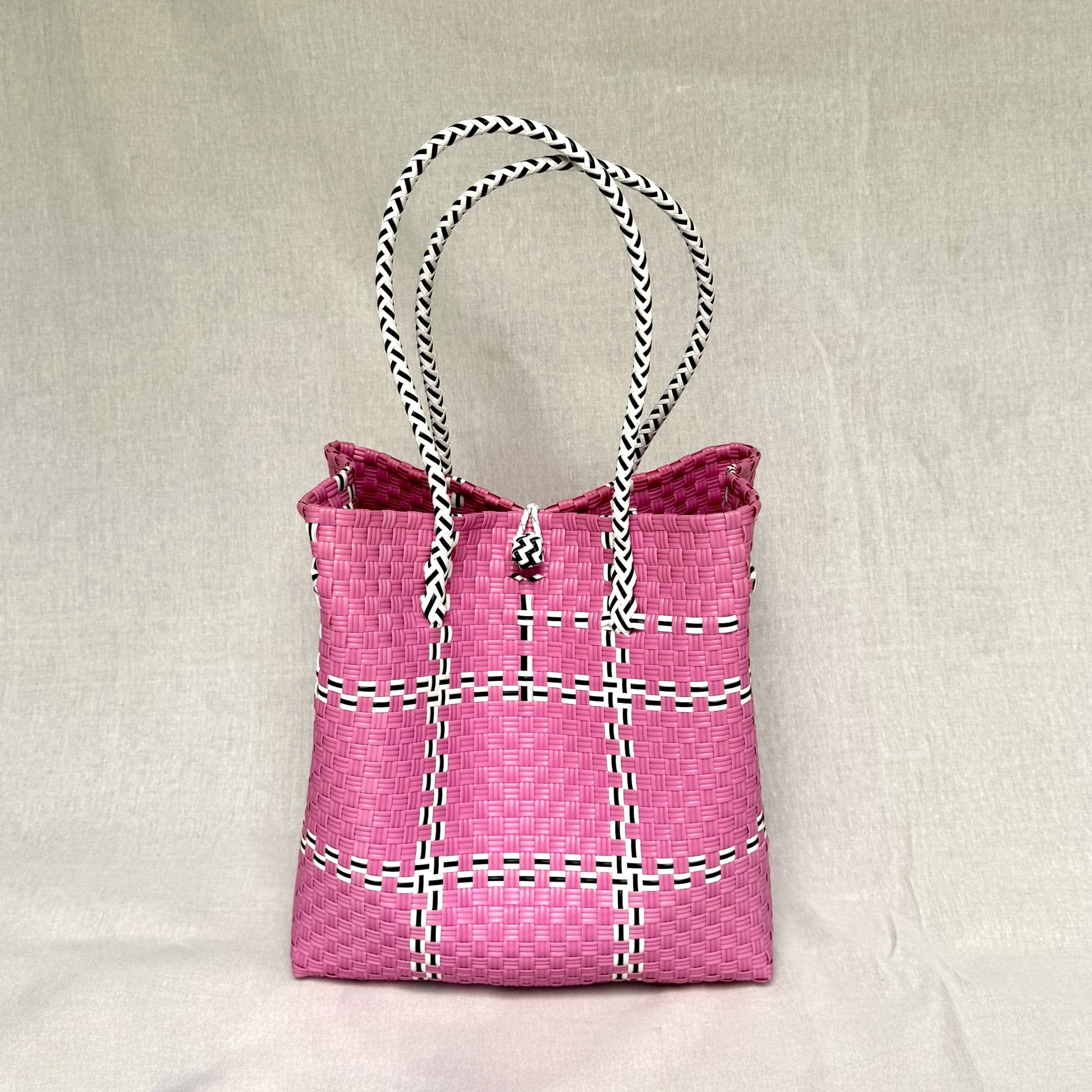 Tik Tak Pink Tote Bag — Recycled Bag from ZEST Collection