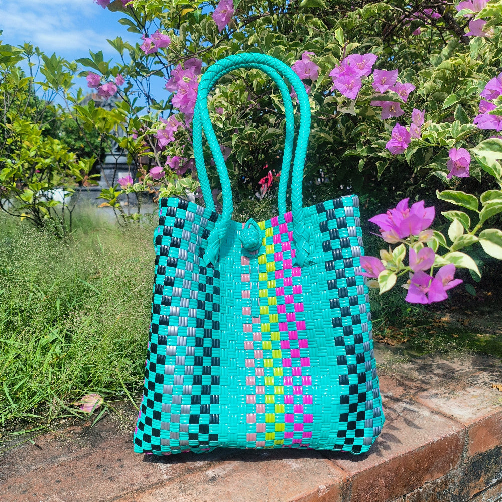 Teal Zeal – Zest Collection Recycled Ocean Plastic Turtle Tote