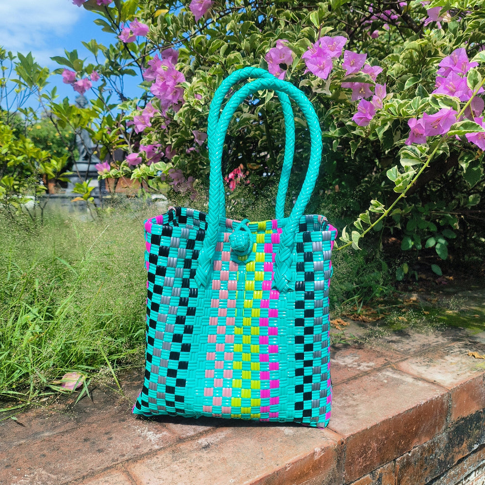 Teal Zeal – Zest Collection Recycled Ocean Plastic Turtle Tote