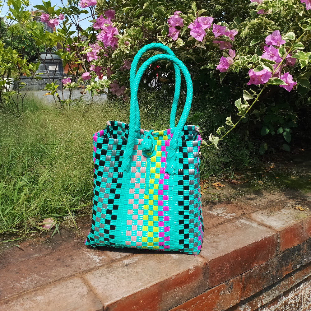 Teal Zeal – Zest Collection Recycled Ocean Plastic Turtle Tote